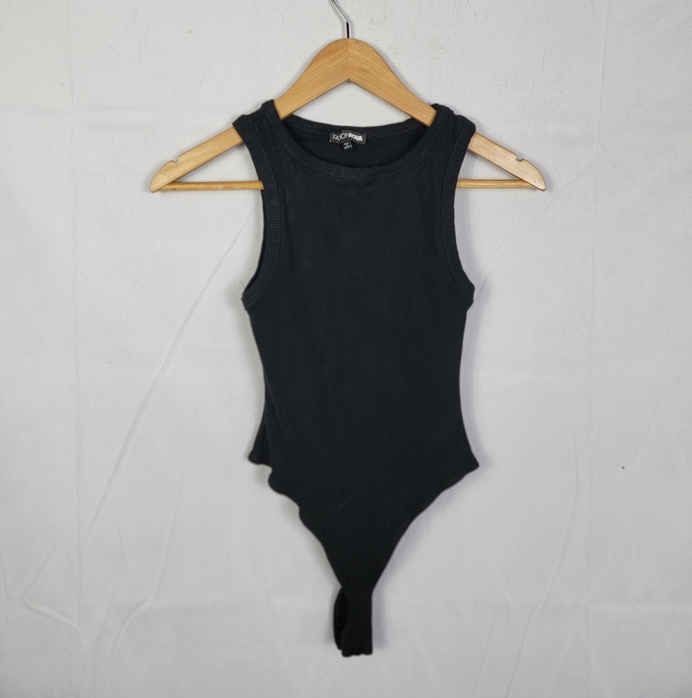 Fashion Nova Black Bodysuit